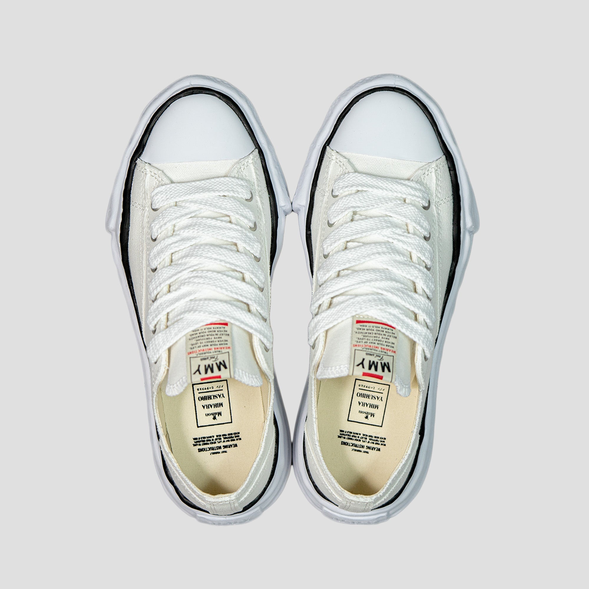 PETERSON OG SOLE LOW-TOP CANVAS SNEAKERS - 3