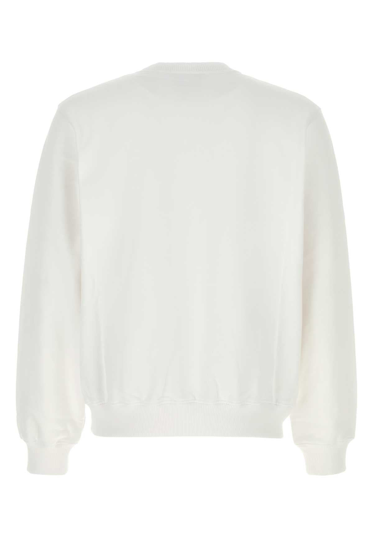 Casablanca Men White Cotton Sweatshirt - 2