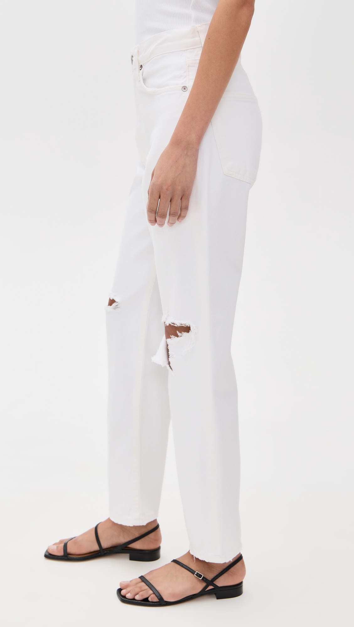 90's Mid Rise Loose Fit Jeans - 4