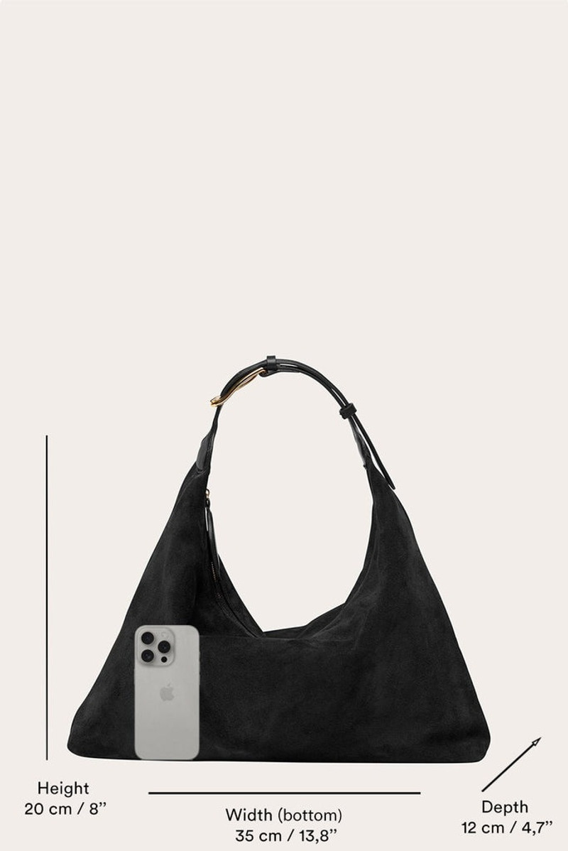 PILLOW SHOULDER BAG BLACK 4