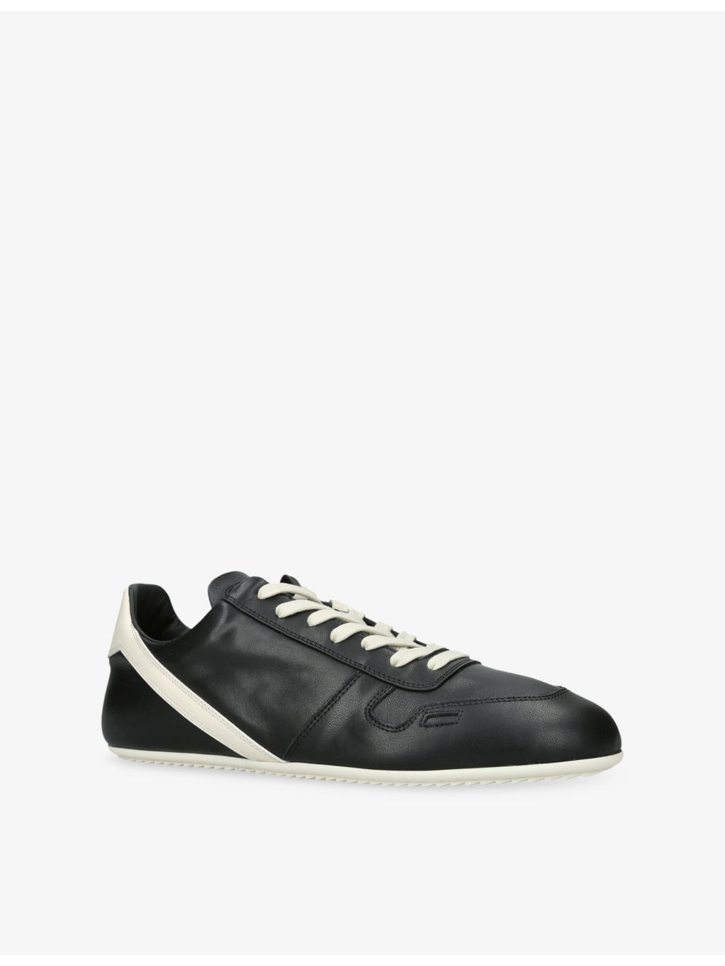 Minimal Leather Trainers - 3
