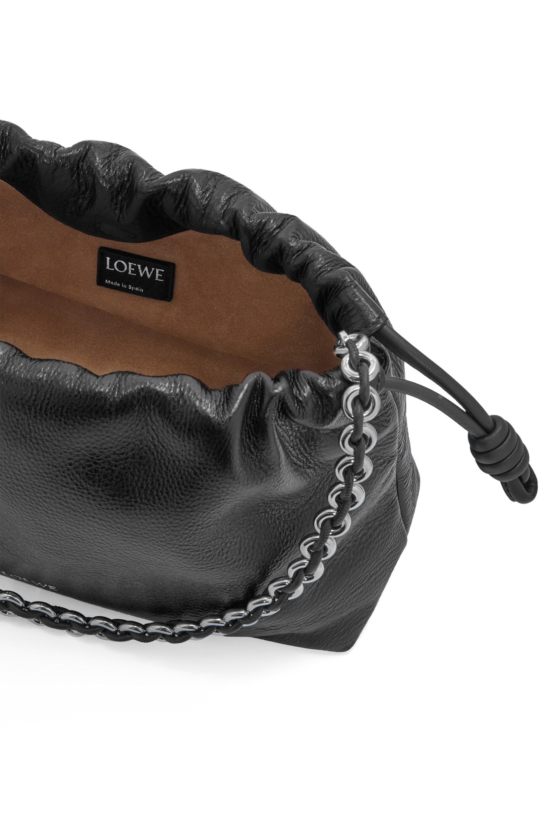 Medium Flamenco purse in deerskin - 10