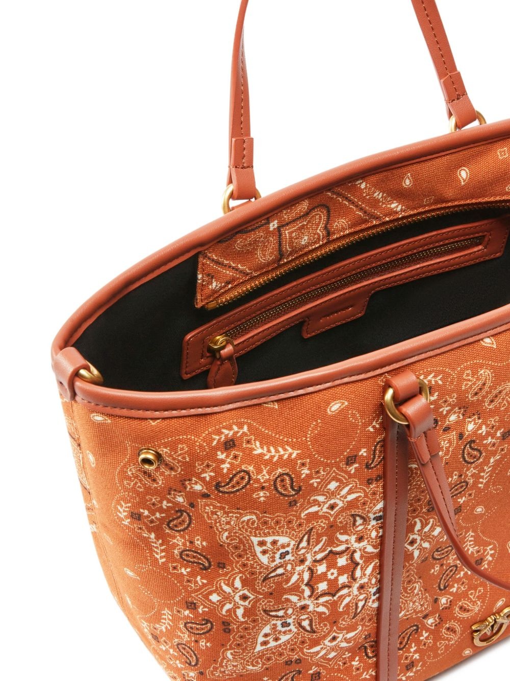 bandana-print tote bag - 4