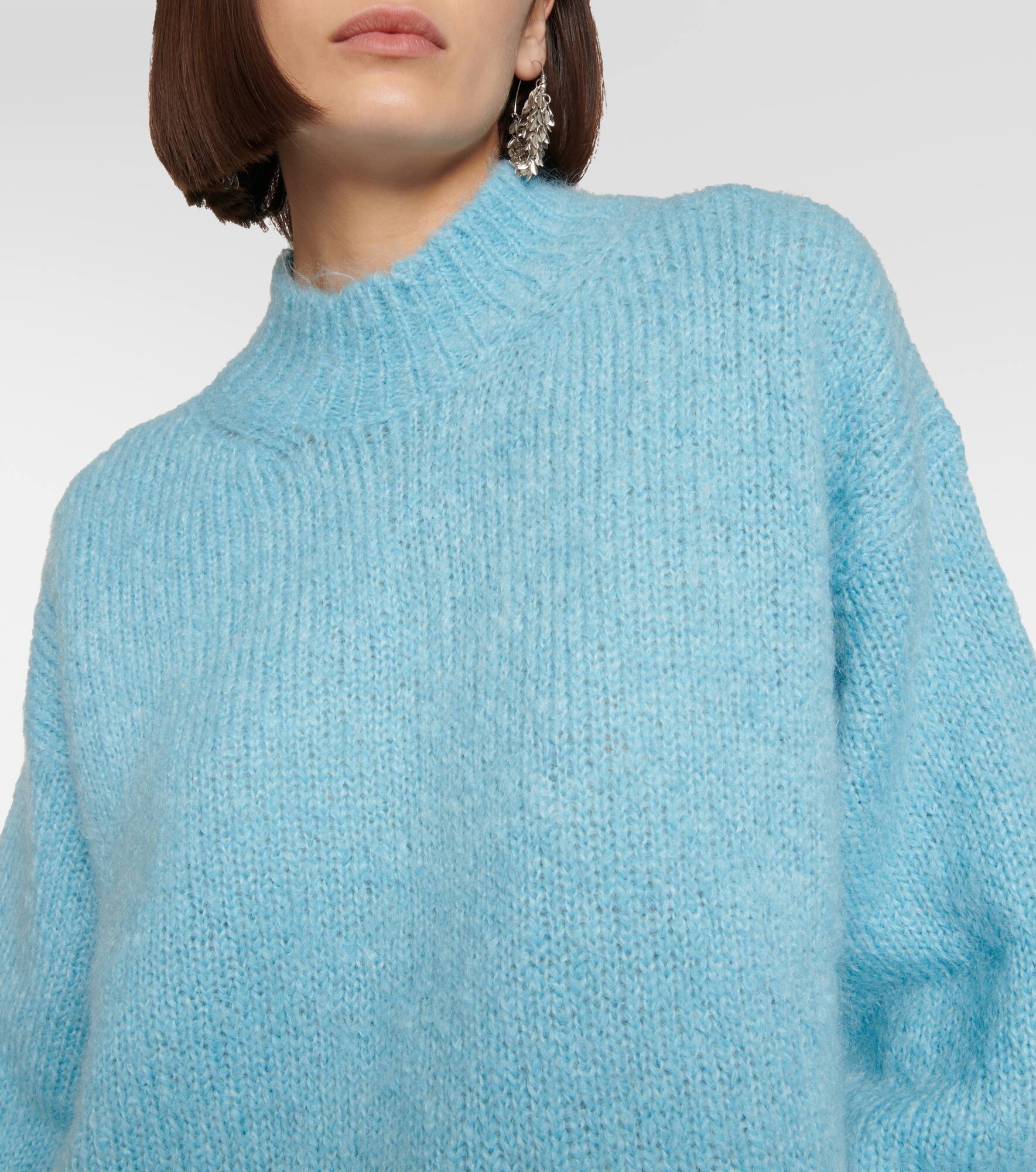 Idol mohair-blend mockneck sweater - 4