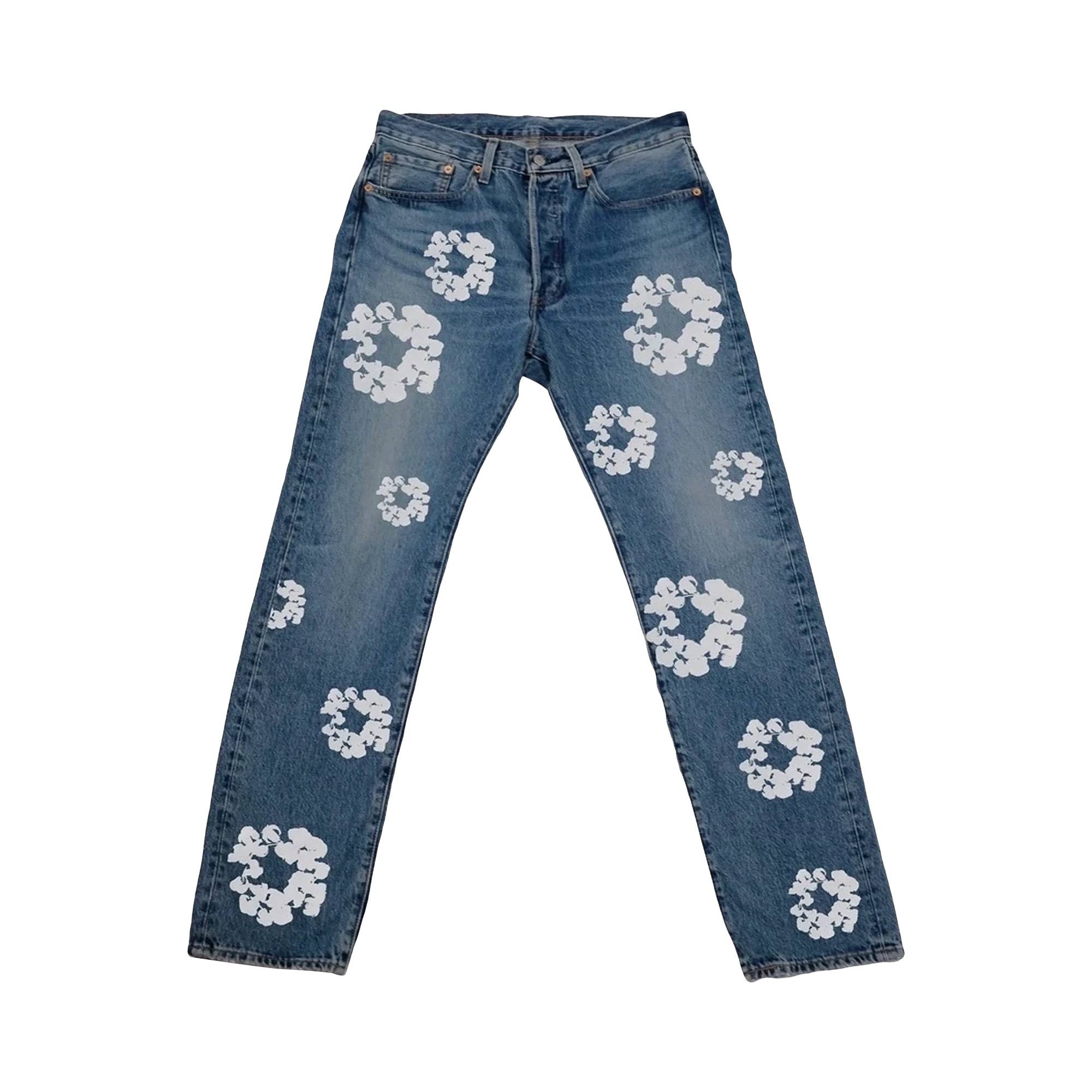 Levi's x Denim Tears The Cotton Wreath Jean 'Vintage Wash' - 1