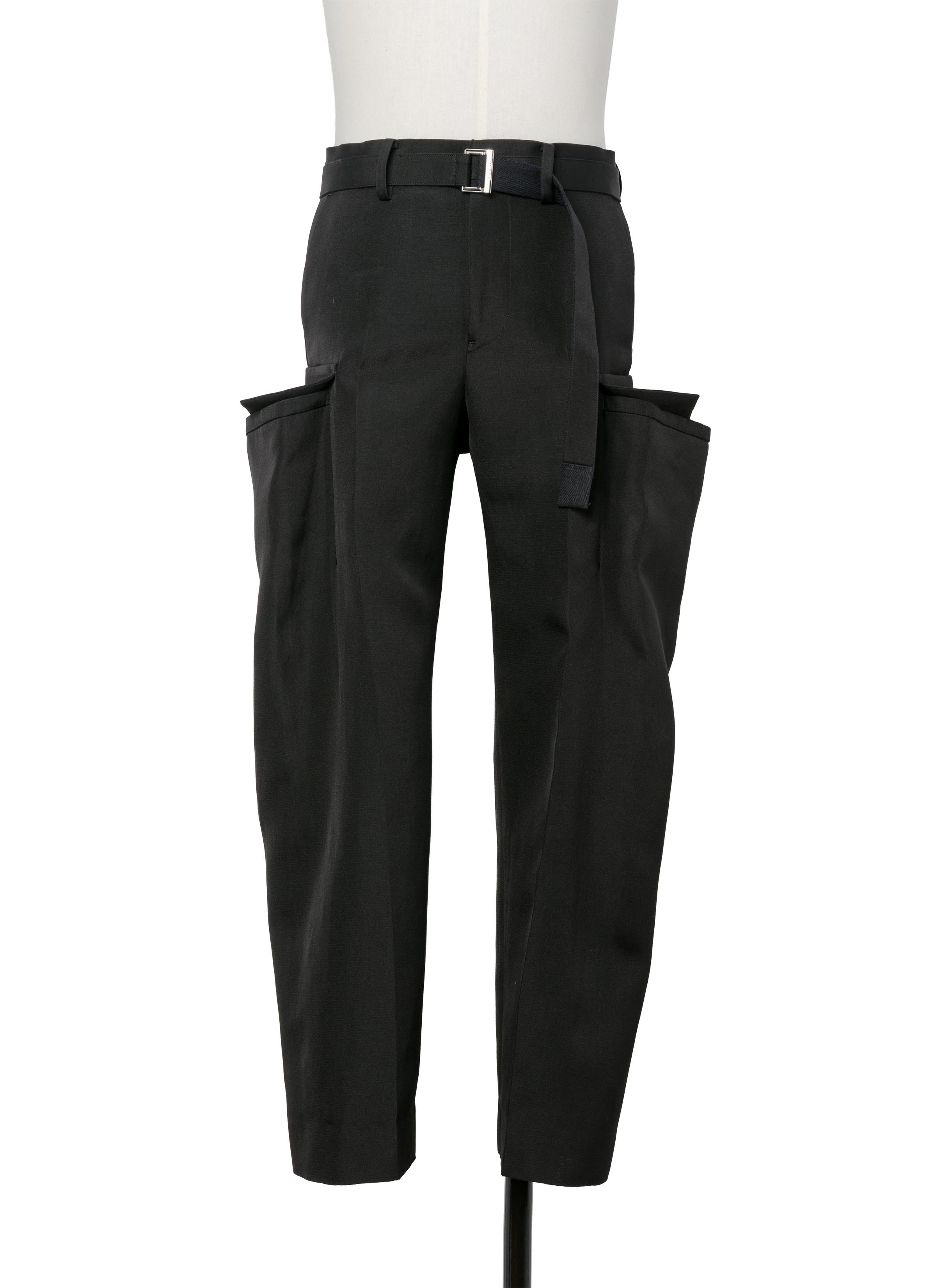 Double-Faced Silk Cotton Pants - 2