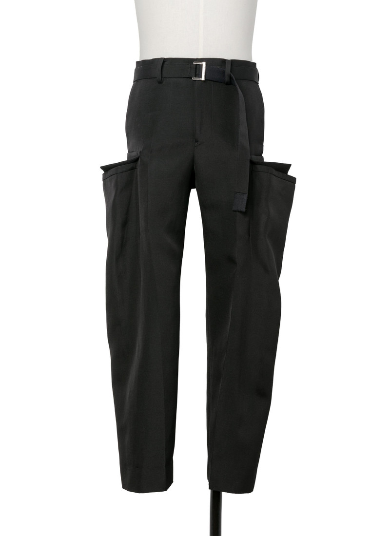 sacai Double-Faced Silk Cotton Pants outlook