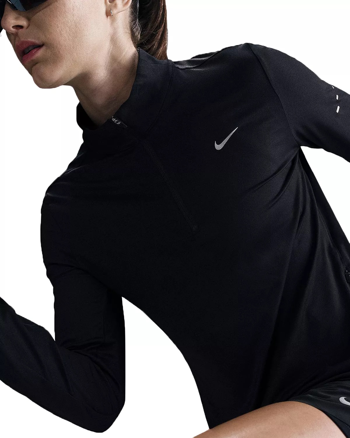 Swift Dri FIT Mock Neck Half Zip Top - 3