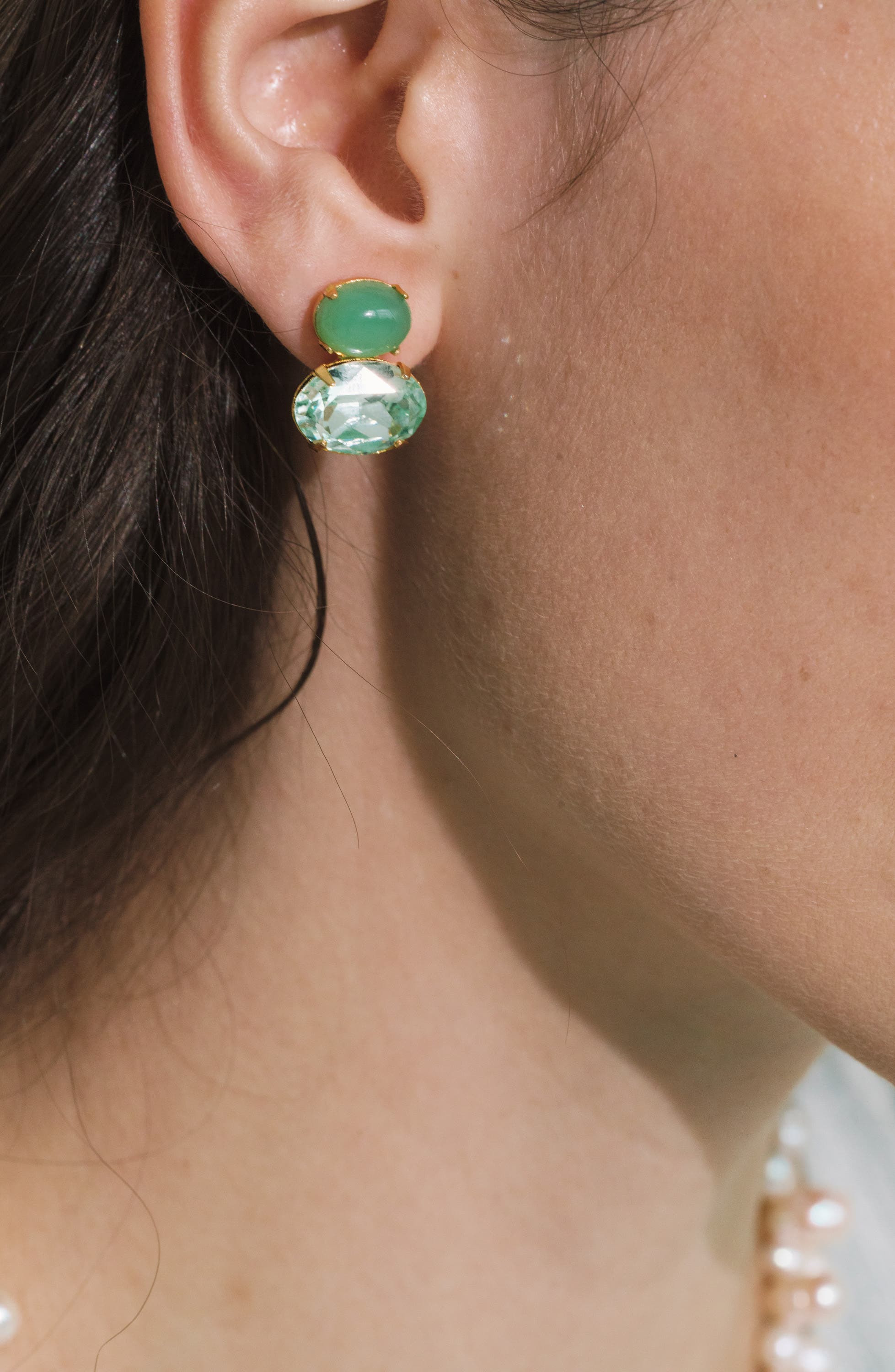 Jennifer Behr Yvette Earrings in Chalcedony at Nordstrom - 2