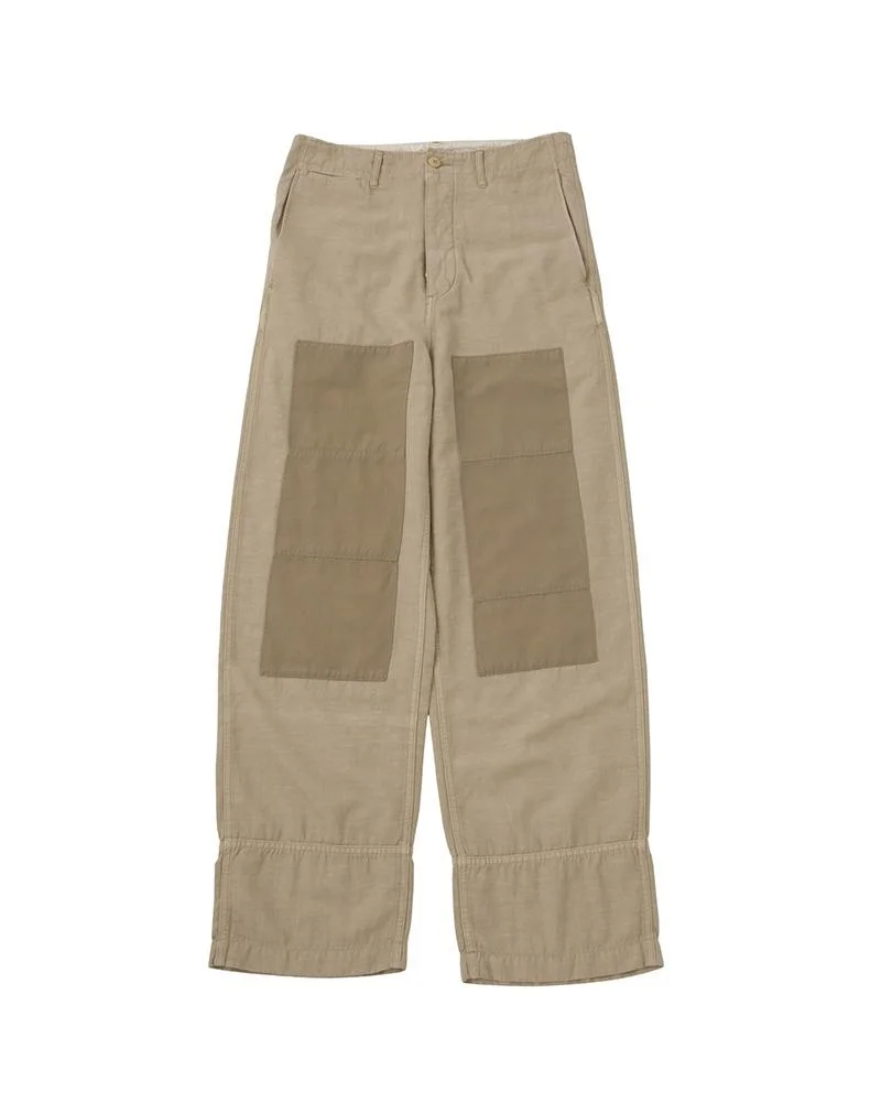 EX WIDE CHINO PANTS BEIGE - 1