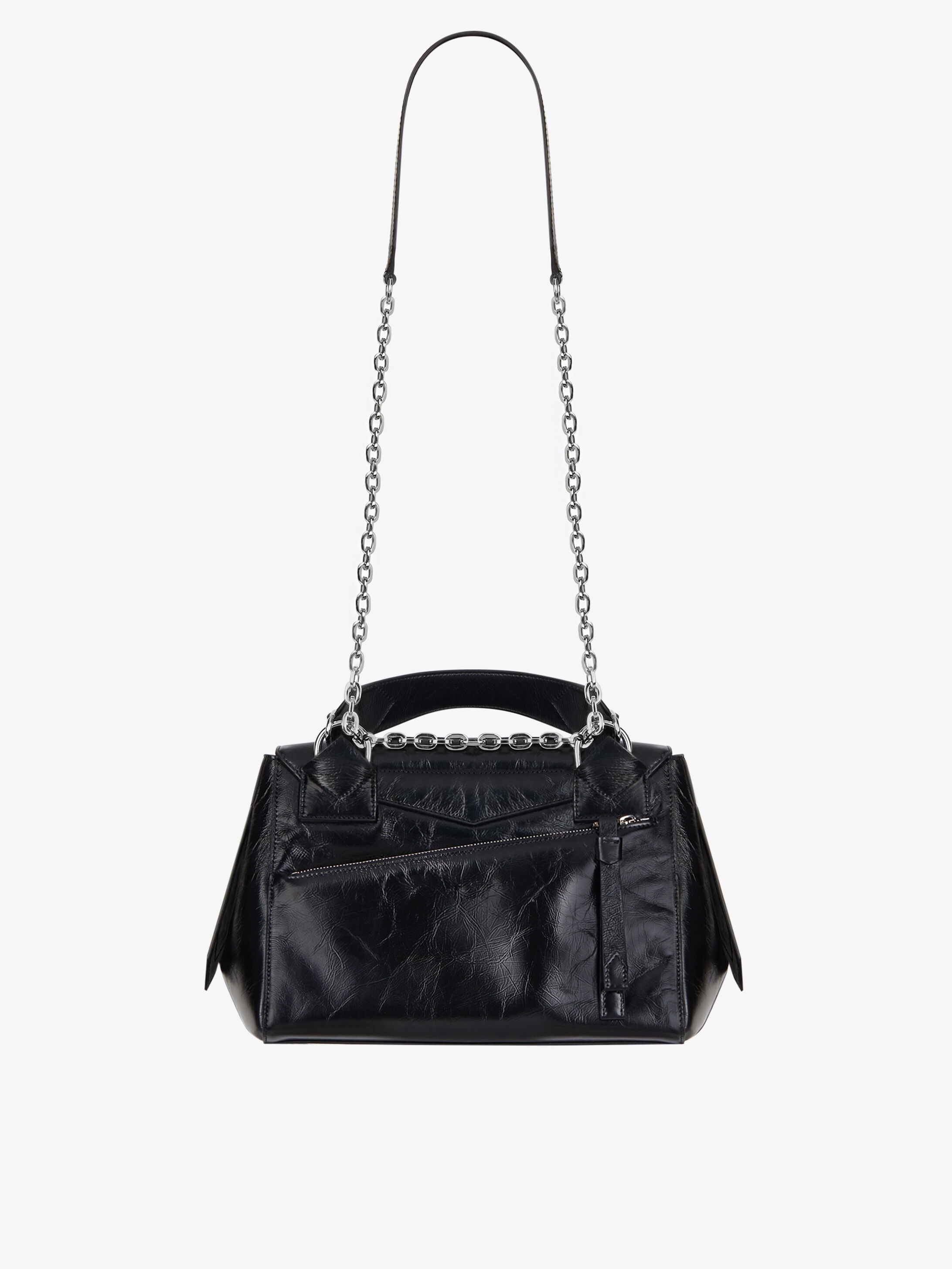 Medium ID bag in aged leather - 3