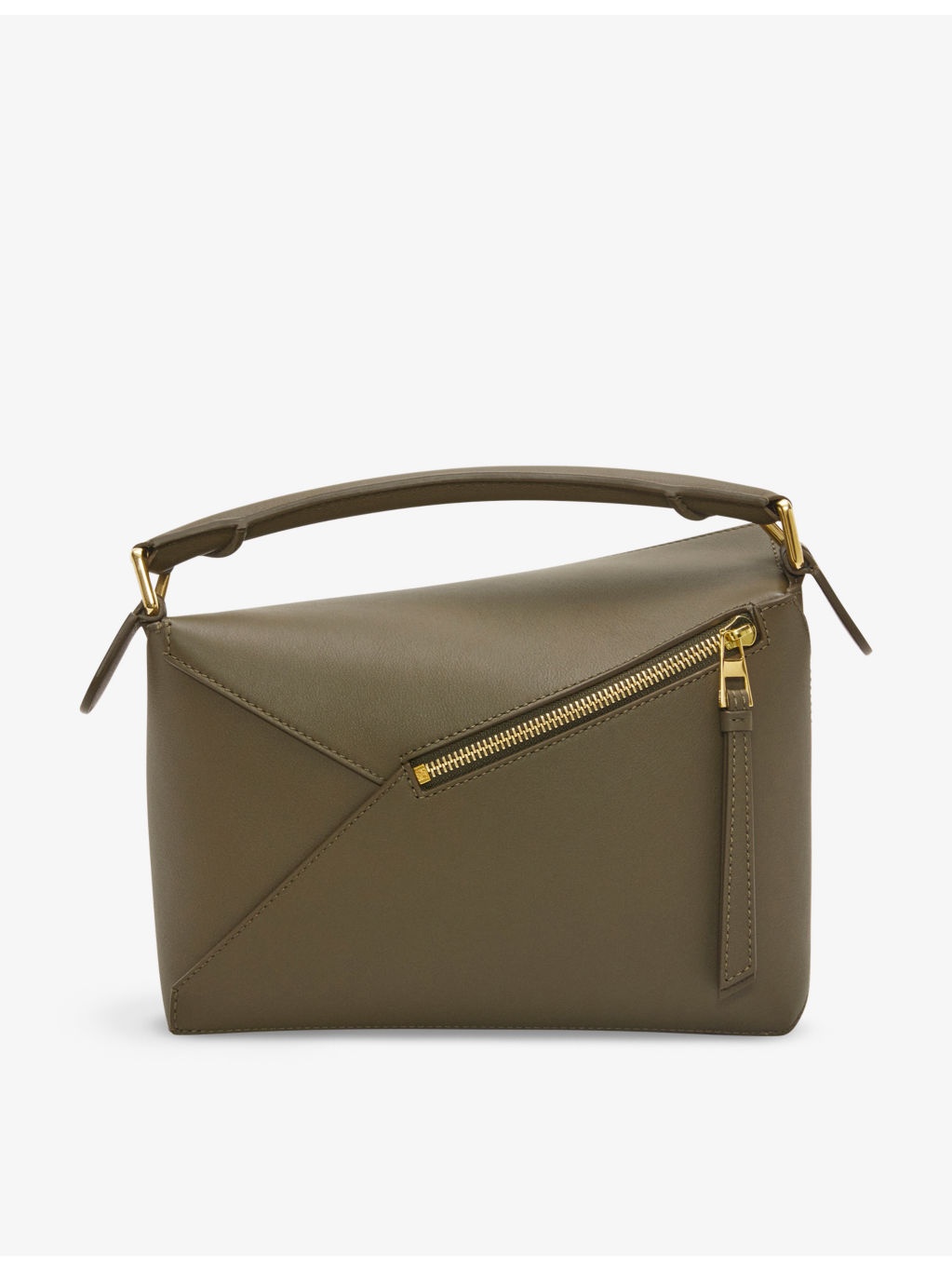Puzzle Edge small leather cross-body bag - 4