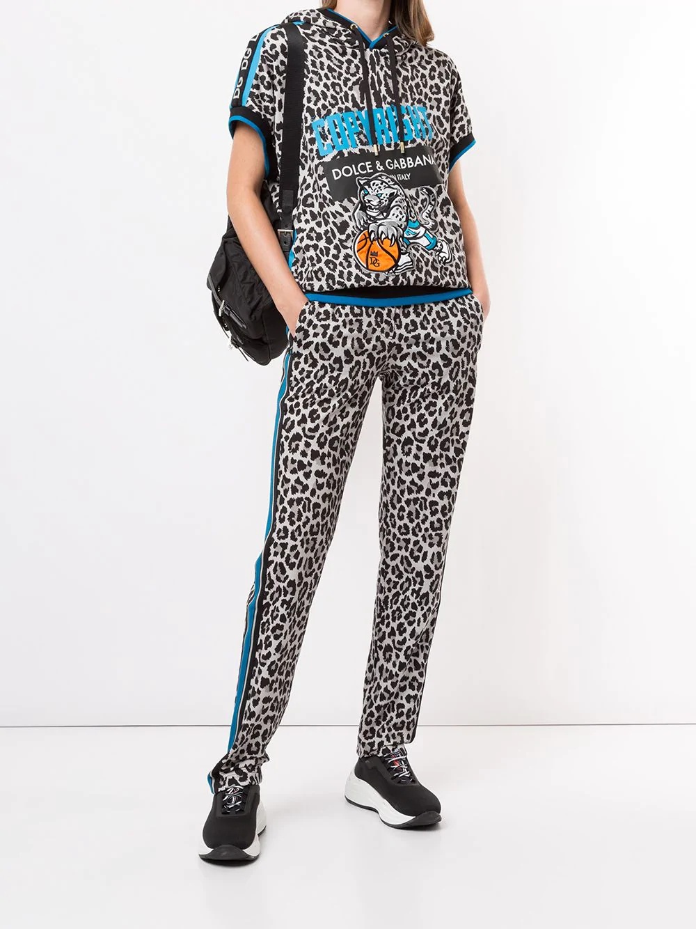 Leopard Jungle Sport print hoodie - 2