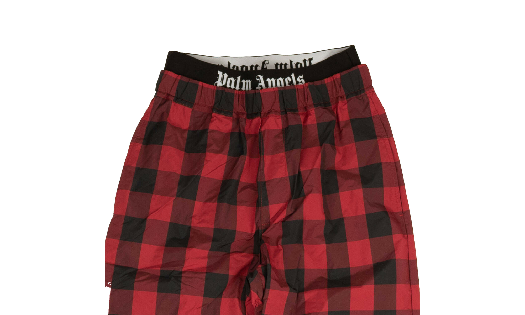 Buffalo Check Aftersport Pants "Red" - 2