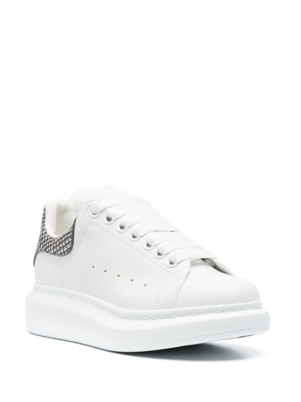 Oversize leather sneakers - 2