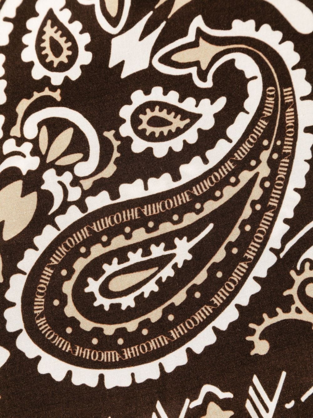 bandana-print midi dress - 3