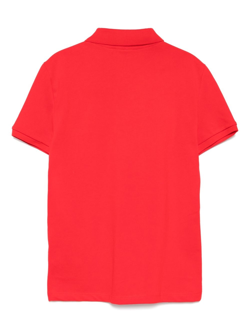 logo-patch polo top - 2
