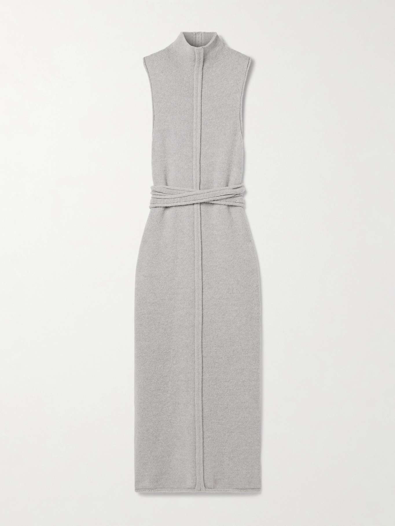 Zola belted knitted midi dress - 1