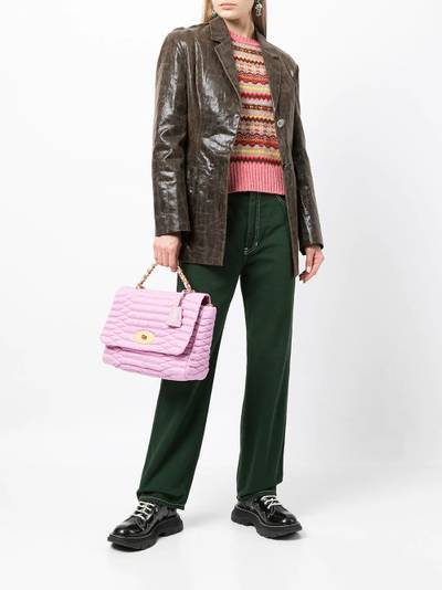 Mulberry oversized Lily quilted tote bag outlook