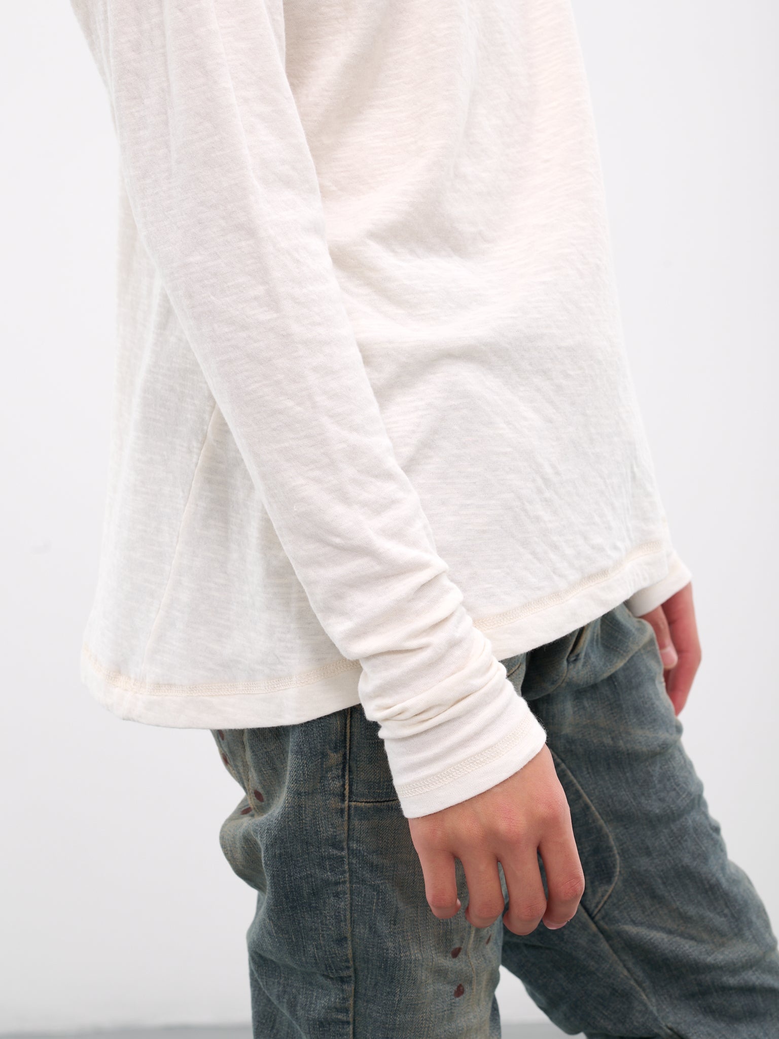 Long Sleeve Henley - 5