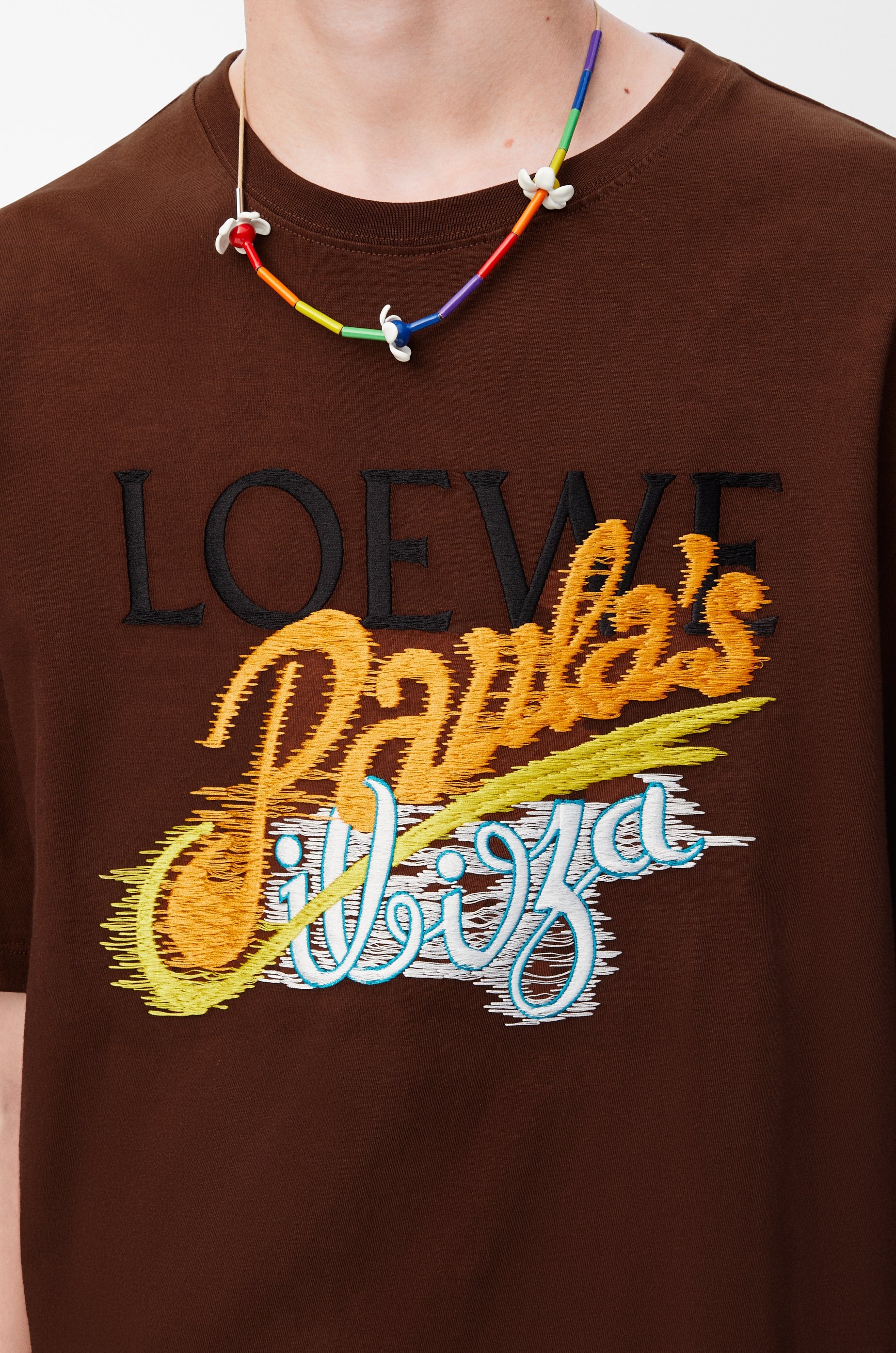 Loose fit T-shirt in cotton - 5