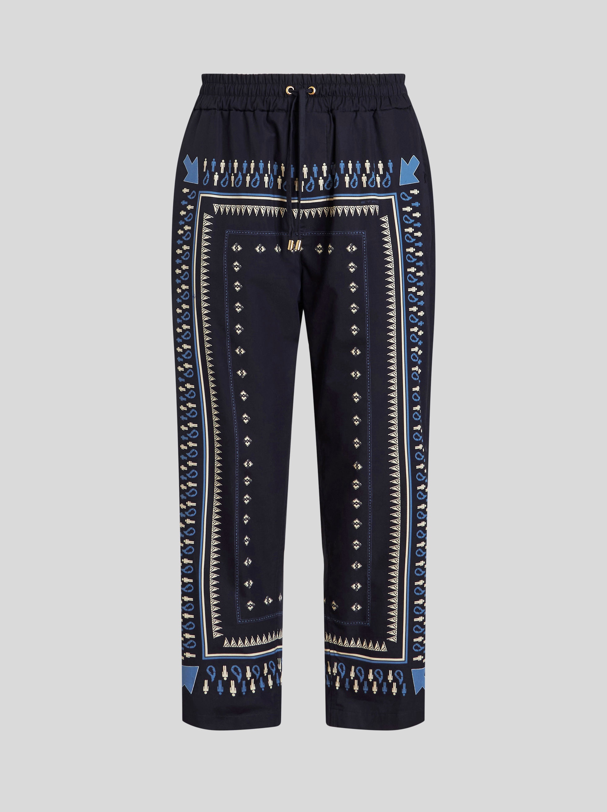 BANDANA PRINT JOGGING TROUSERS - 1