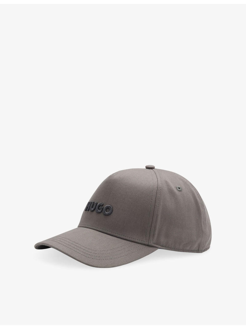 HUGO Logo-Embellished Cotton-Twill Baseball Cap outlook