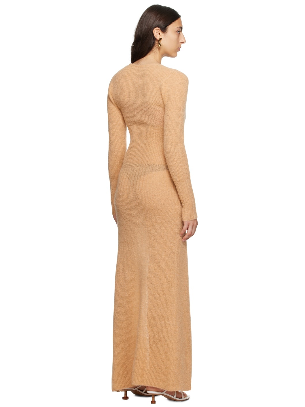 Beige Le Chouchou 'La Robe Dao' Maxi Dress - 3