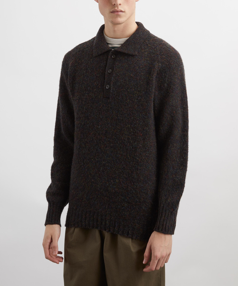 HOWLIN' Ghost Pressure Wool Polo outlook