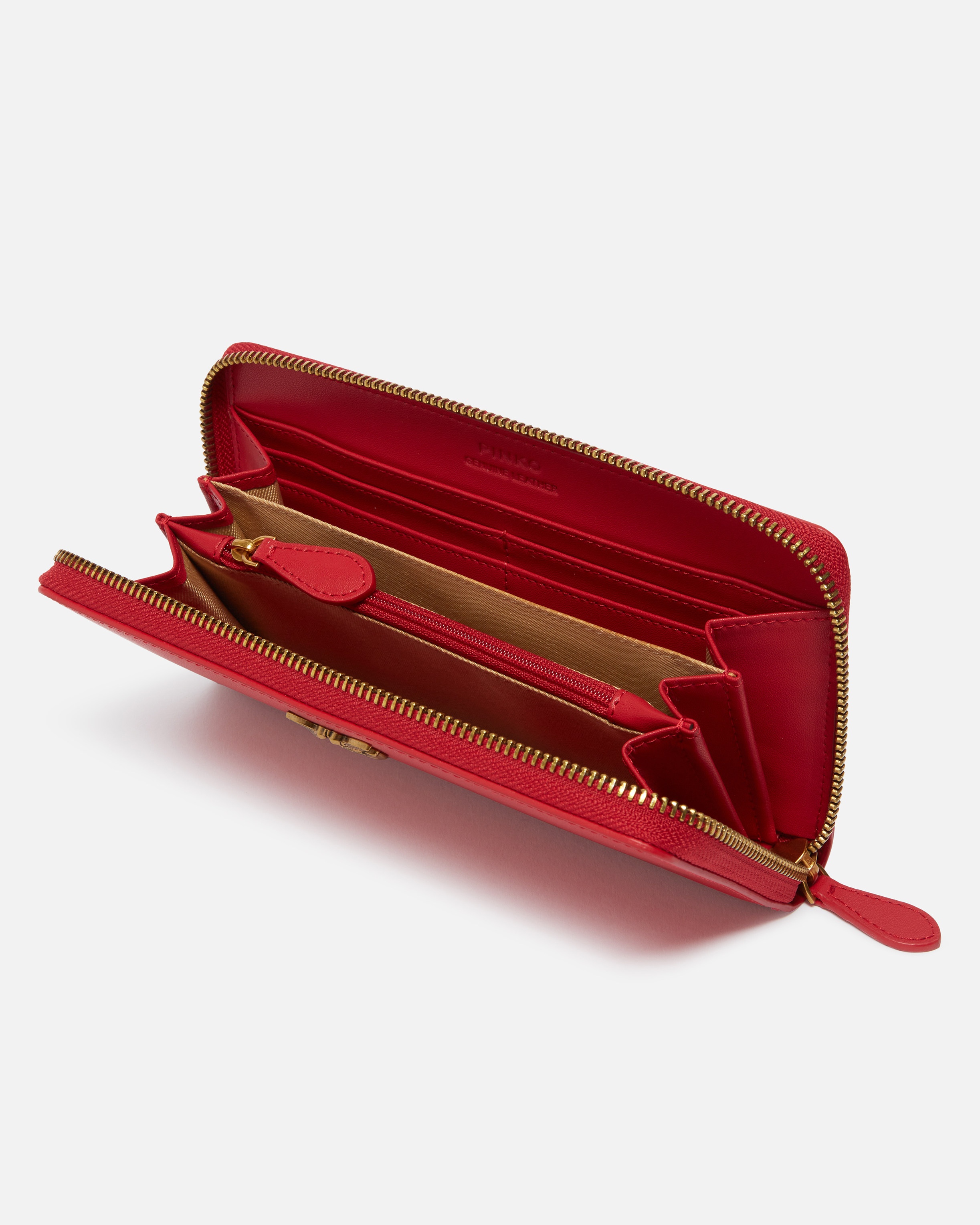 ZIP-AROUND LEATHER PURSE - 3