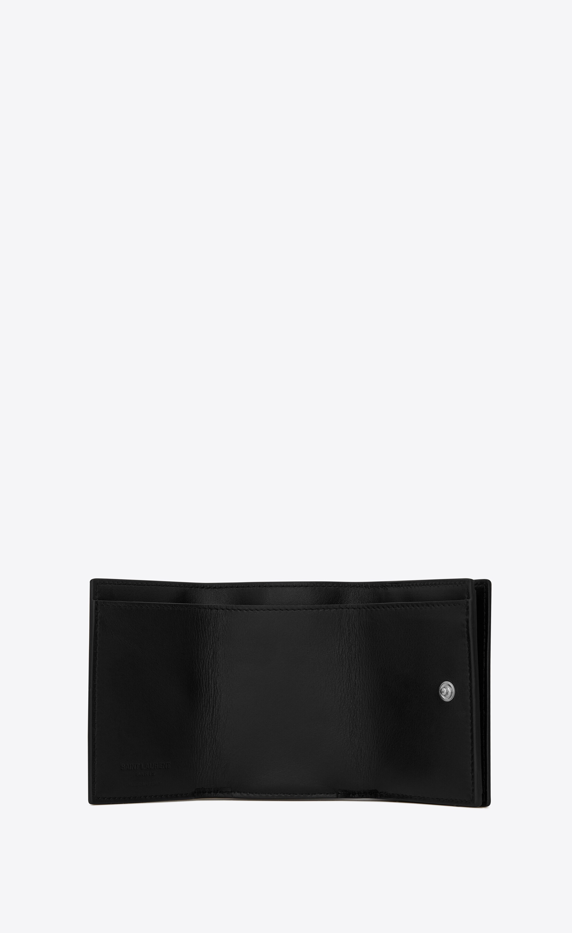 tiny wallet in smooth leather - 5