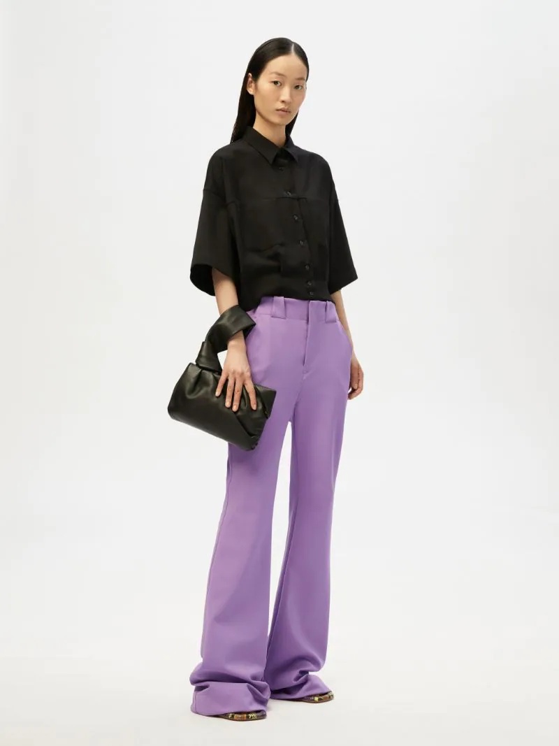 CROPPED SHORT SLEEVE SHIRT - 2