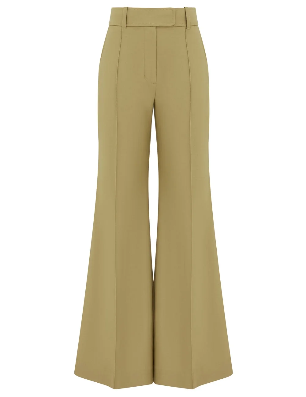 CLASH WOOL FLARE PANT - 1