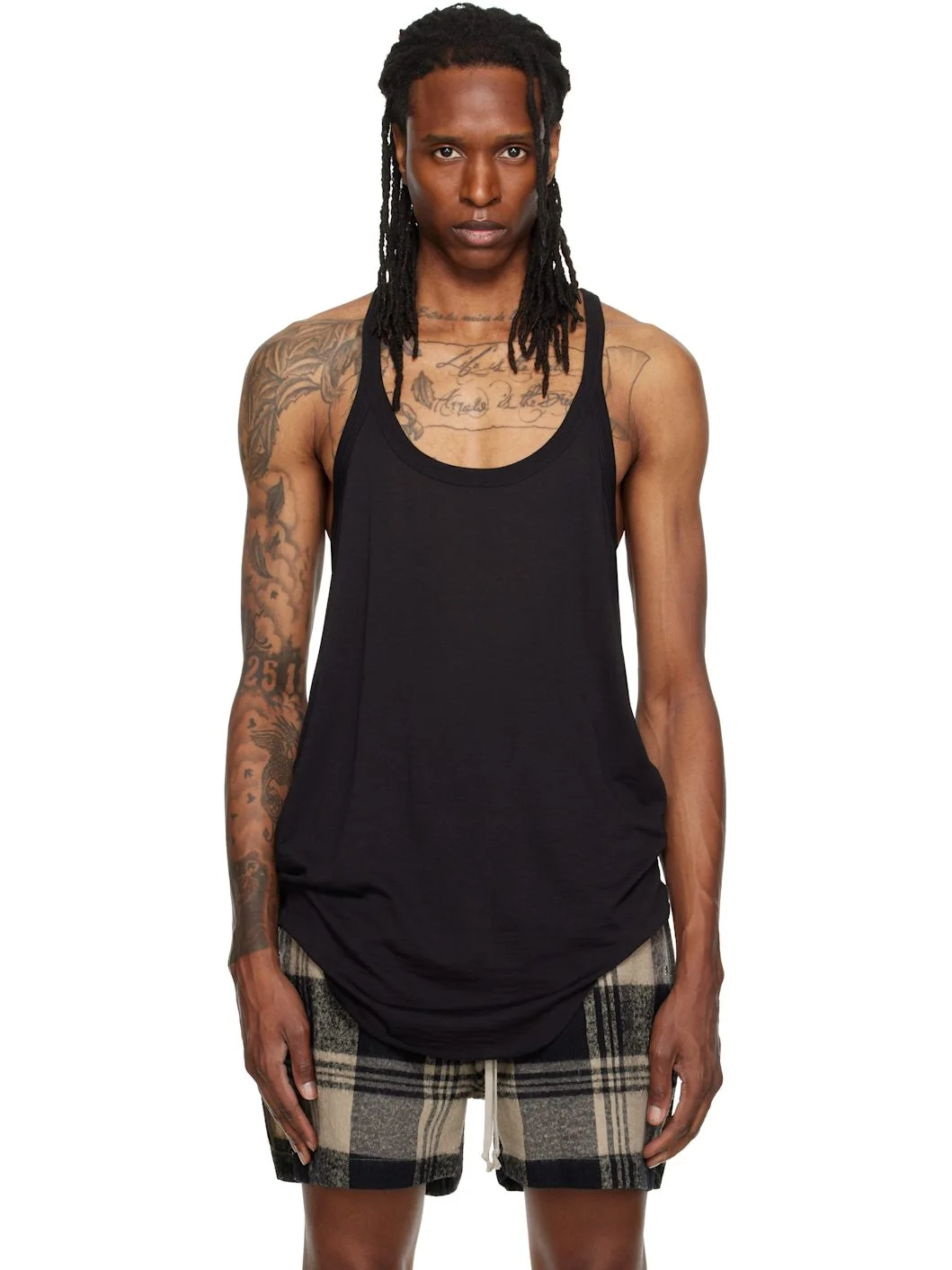 Black Tower Pony Tank Top - 1