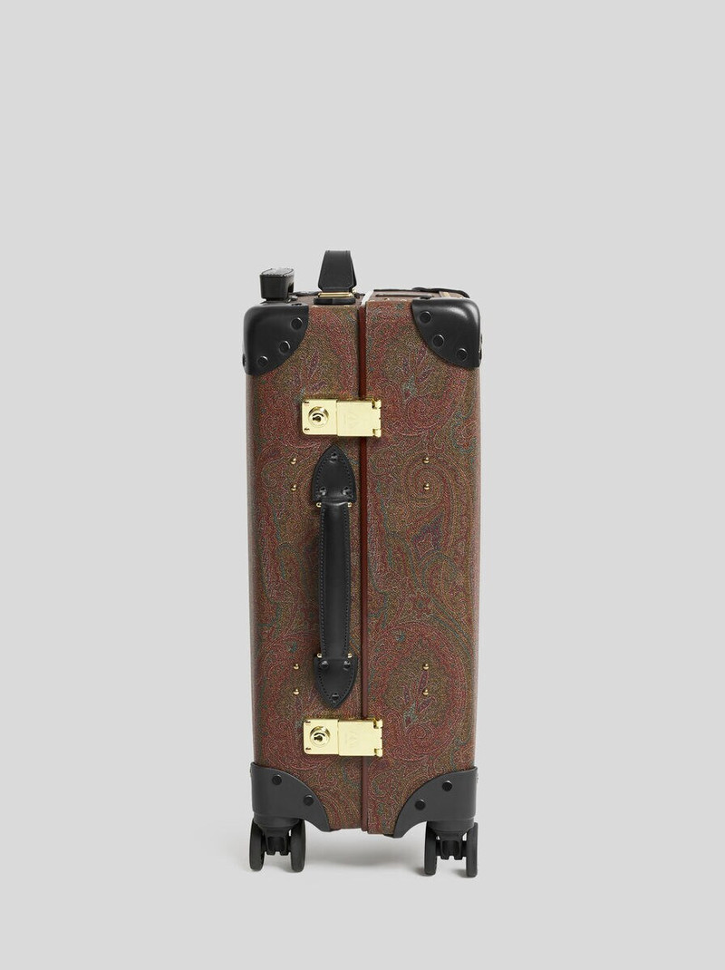 Etro ETRO X GLOBE-TROTTER MEDIUM ARNICA AND LEATHER CARRY-ON outlook