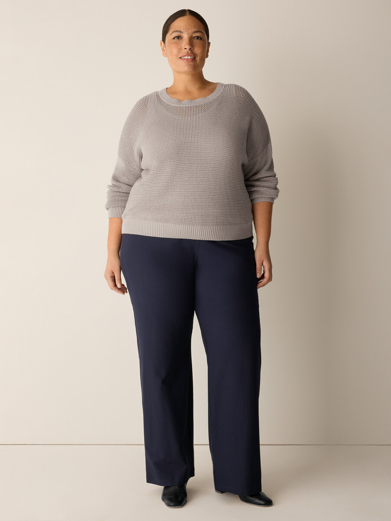 Peruvian Cotton Blend Crew Neck Top 6