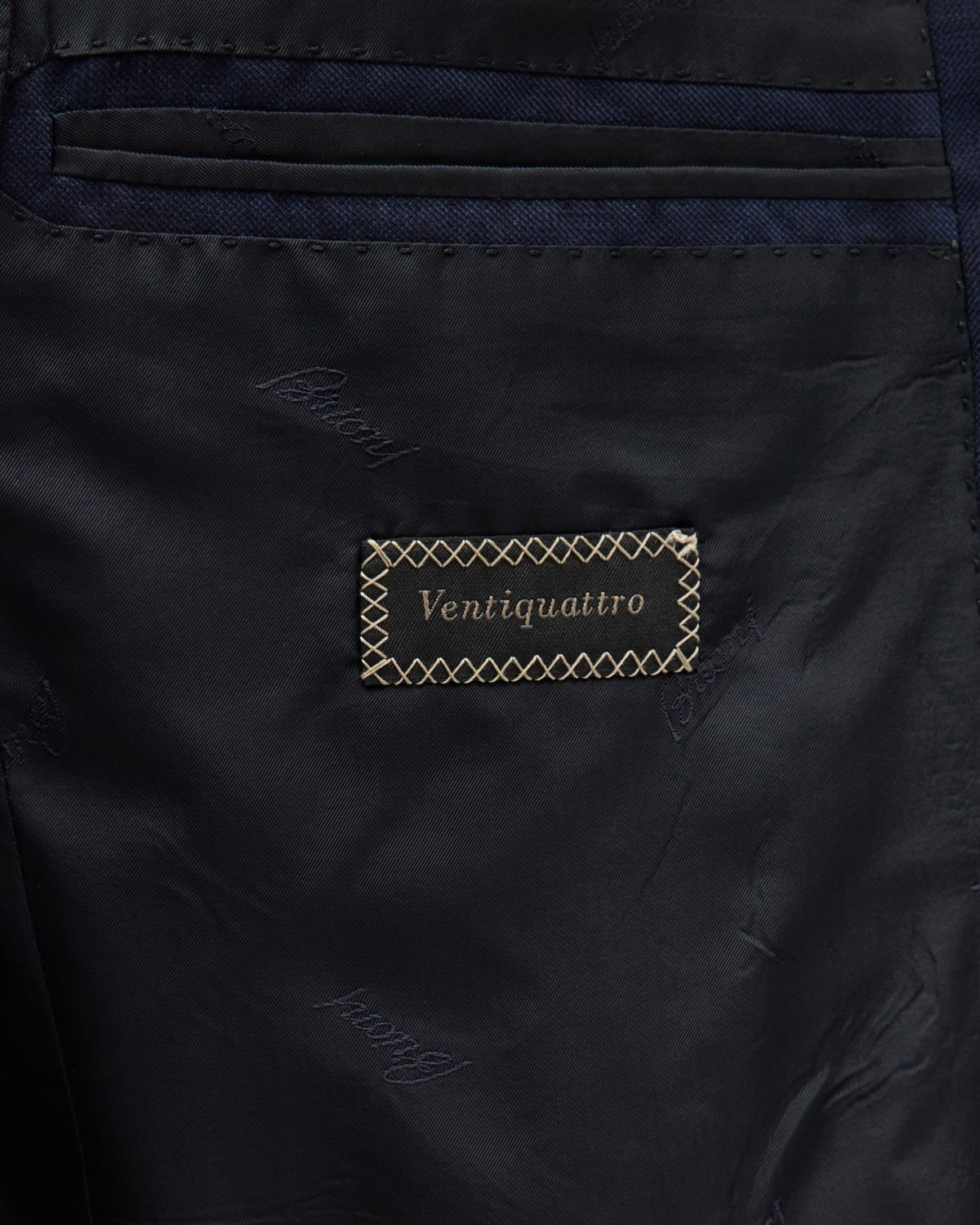Men's Windowpane Wool Suit - 7