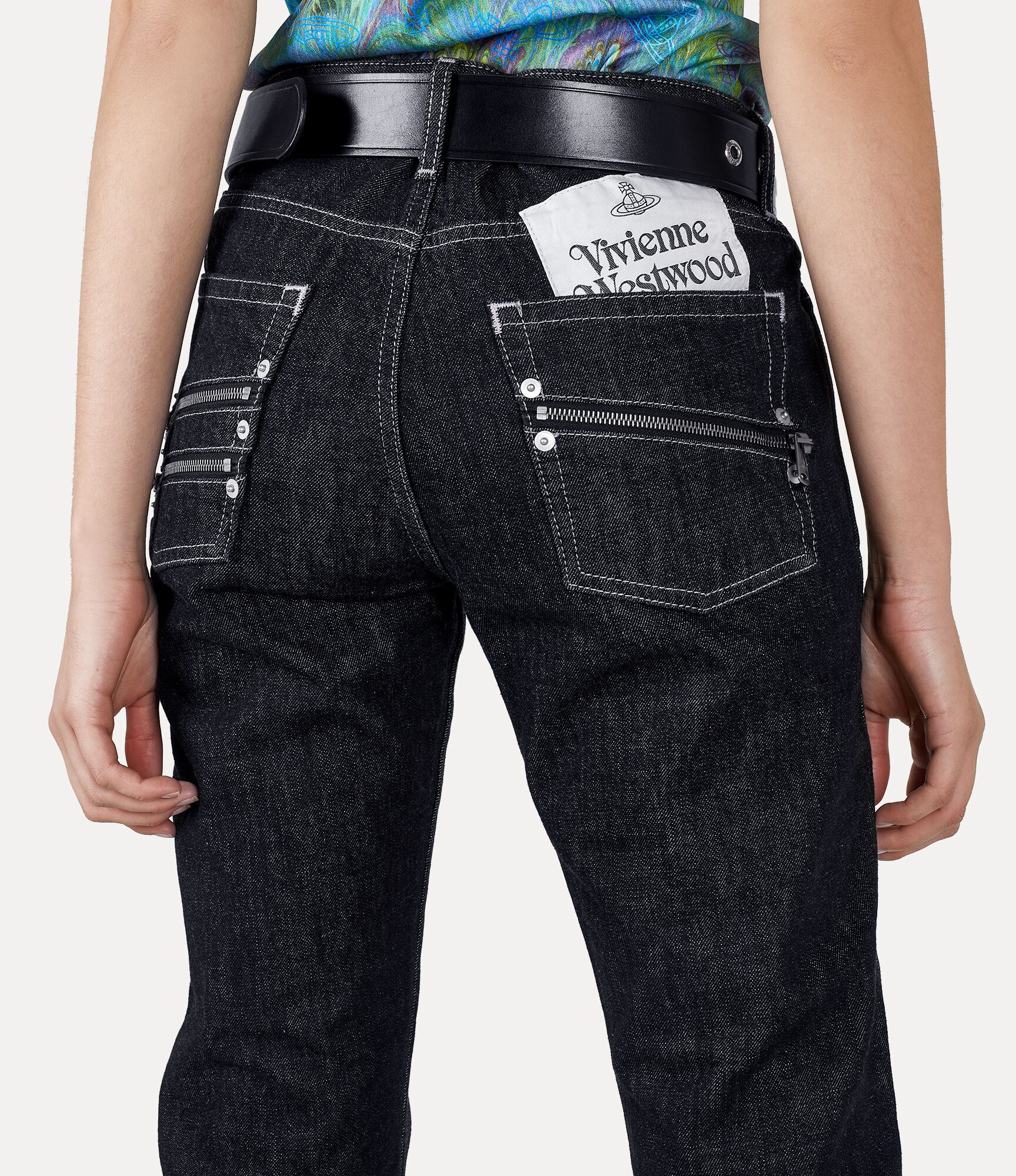 CUT OUT JEANS - 7