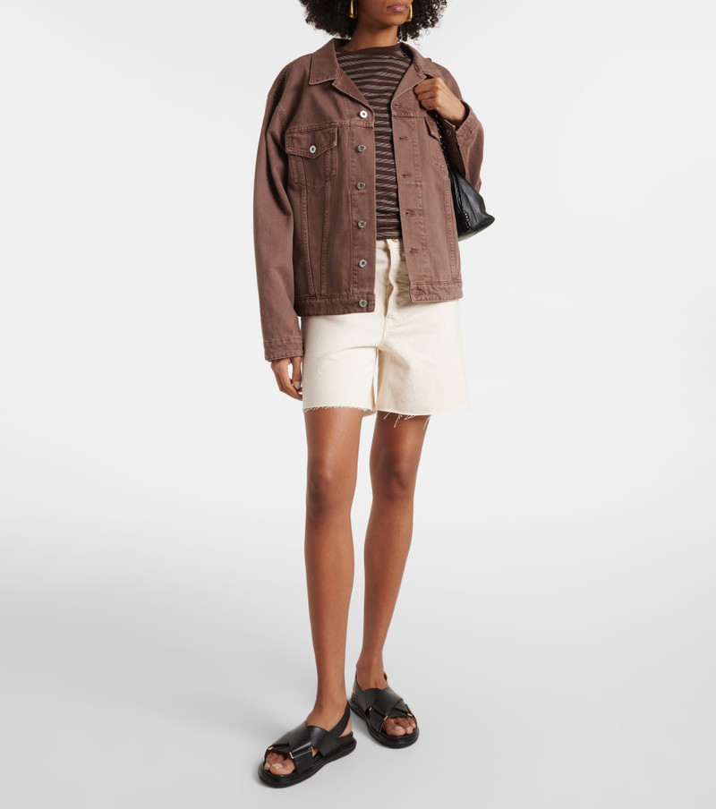 FRAME Timeless denim shorts outlook