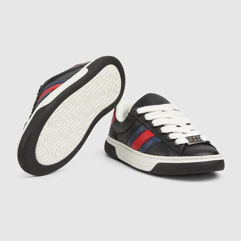 Gucci Ace Web Trainer Sneakers - 3