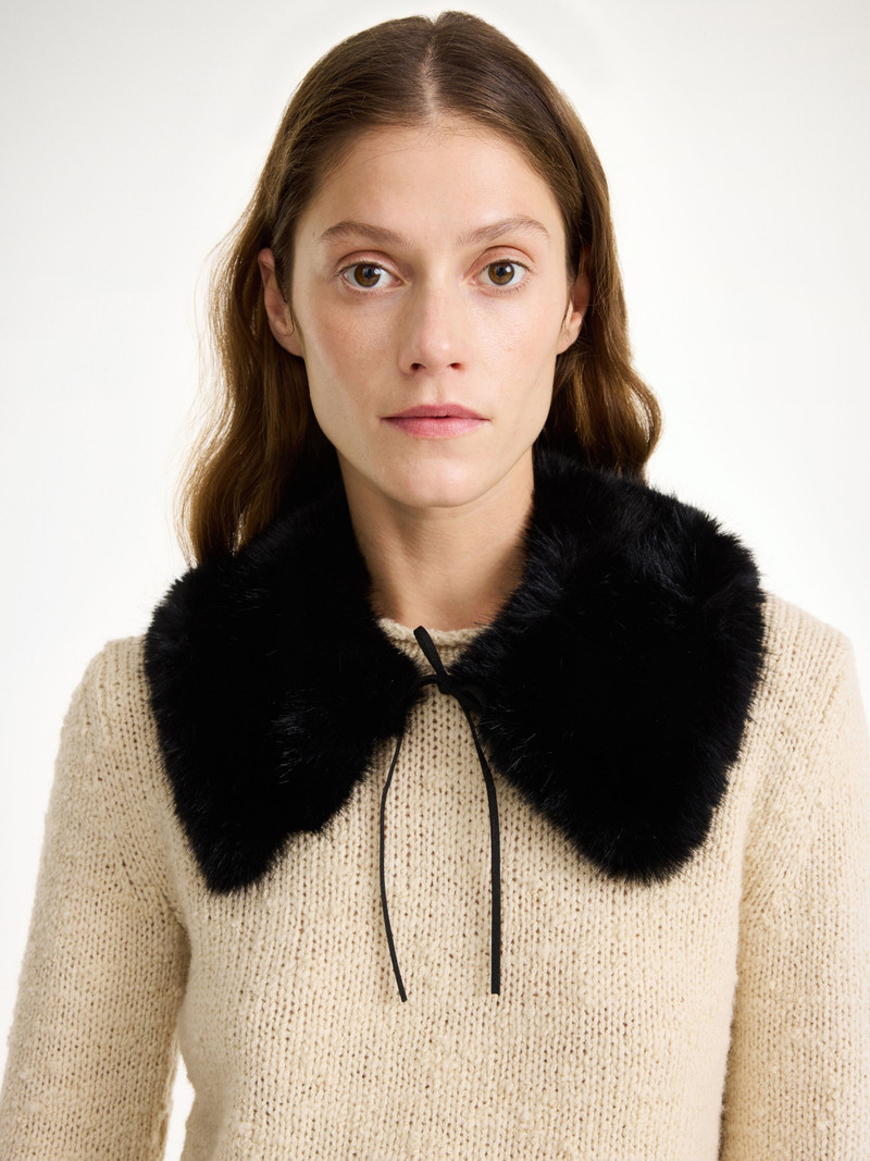 BY MALENE BIRGER Cowie faux fur collar outlook