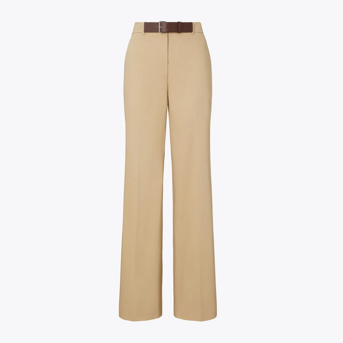 Belted Cotton Pant - 1