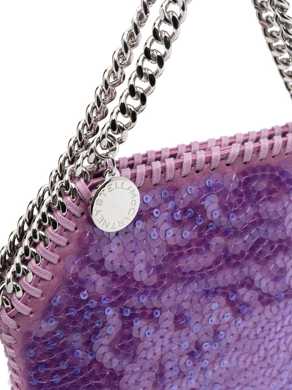 Falabella sequin-embellished shoulder bag - 4