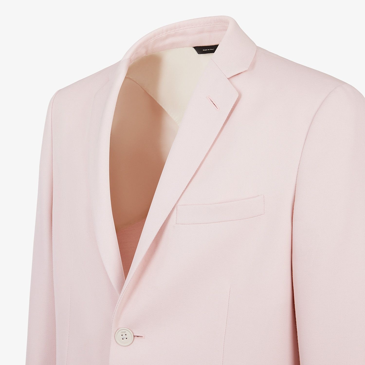 Pink wool blazer - 3