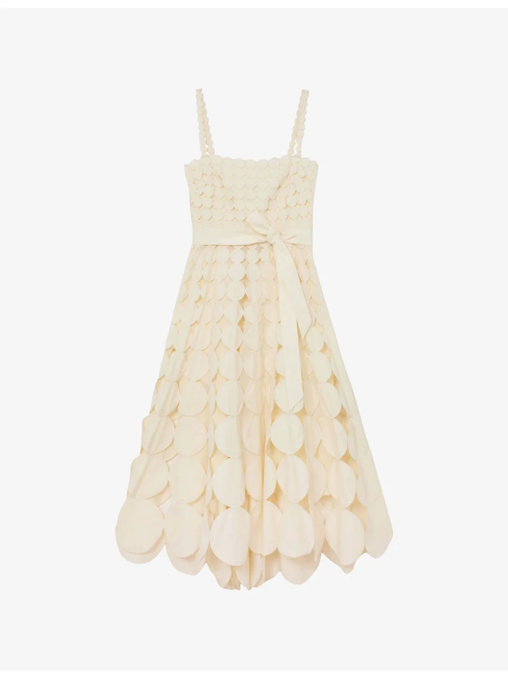 Gigi Cut-Out Cotton Midi Dress - 1