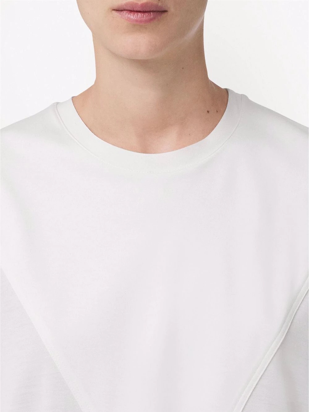 panel detail sleeveless top - 5