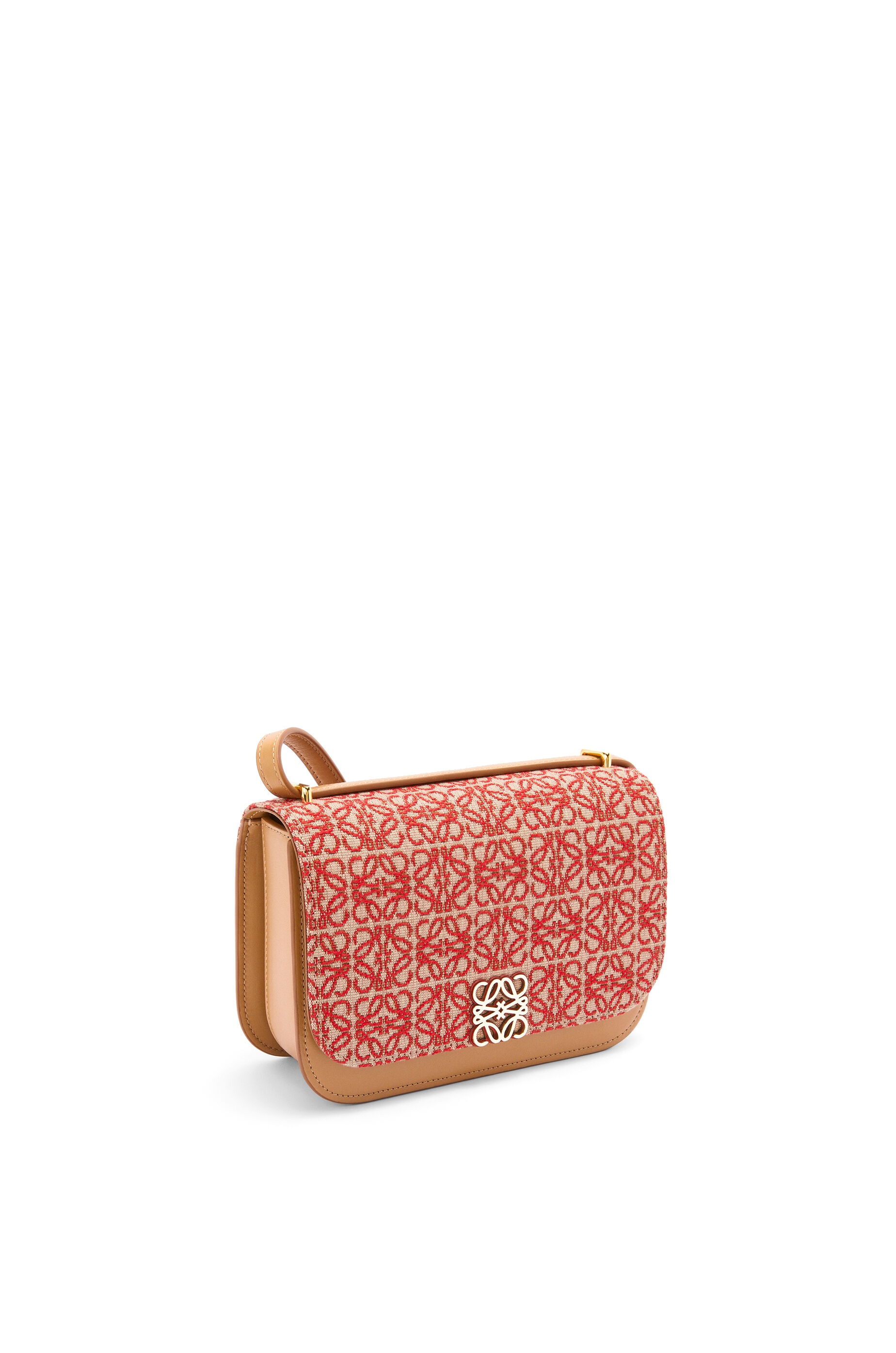 Small Goya bag in Anagram jacquard and calfskin - 3