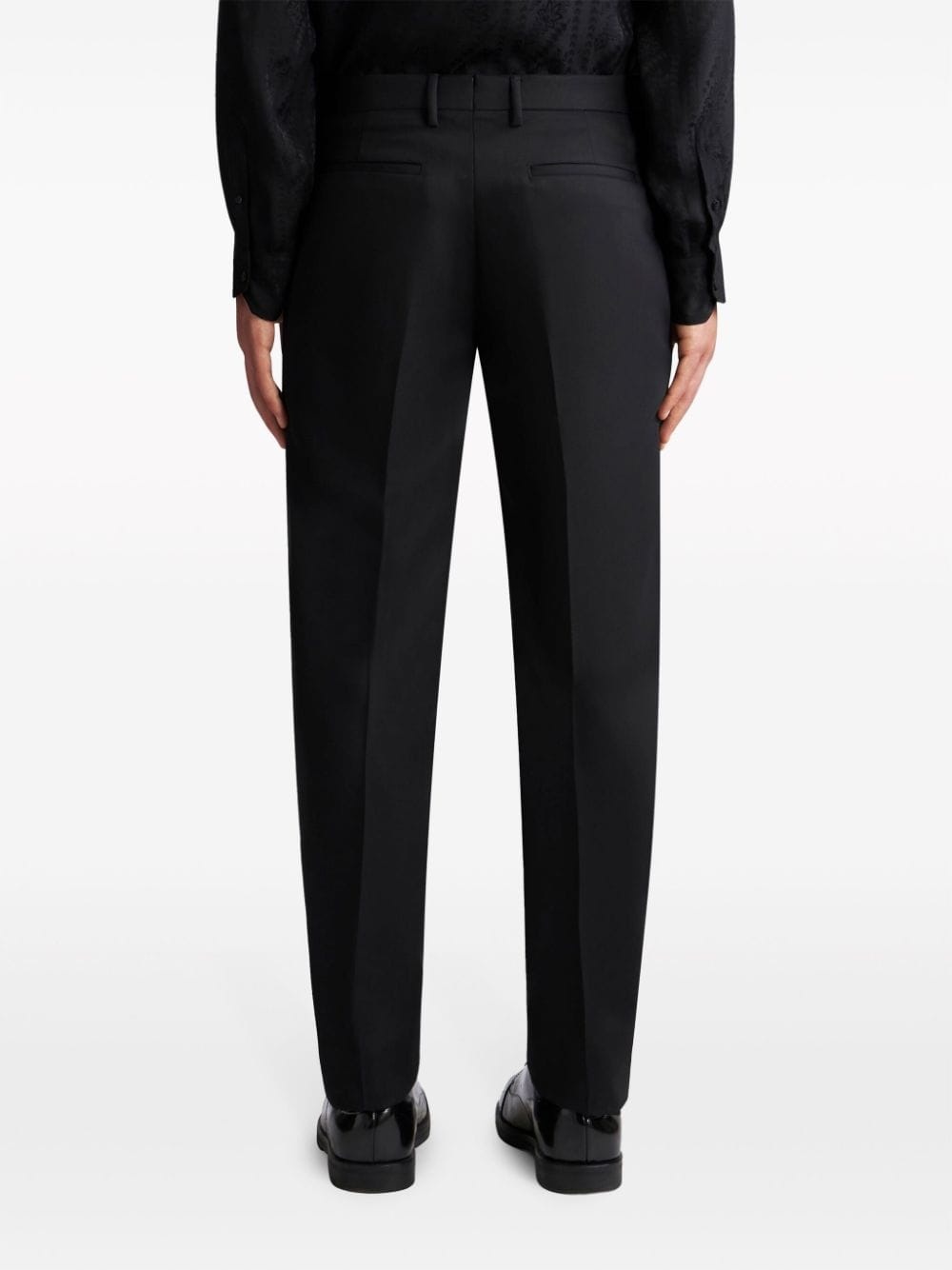 tailored slim-cut trousers - 4