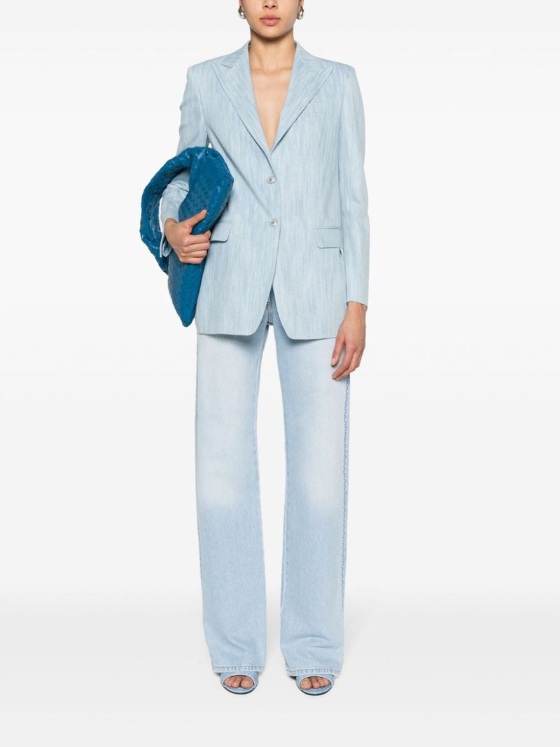 MSGM mid-rise straight jeans outlook