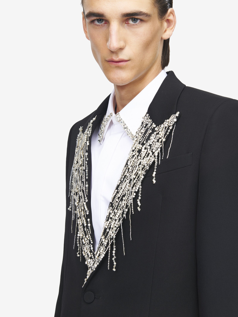 Crystal Embroidery Single-breasted Jacket 6